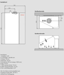 Weishaupt Paket WTC-GW 15-B W, Unterputz Gas-Brennwertgerät