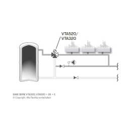 Viessmann Thermostatischer Mischautomat VTA 322 G1