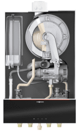 Viessmann Paket Vitodens 200-W B2HH 11 kW Um. 3.5" mit Vitocell 100-W CUGB 120L