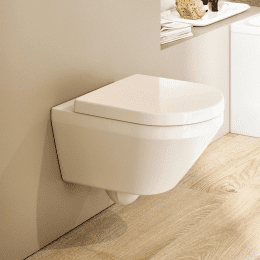 Villeroy & Boch Architectura Wand-WC mit SoftClosing-Sitz, DirectFlush, TwistFlush, Alpinweiß