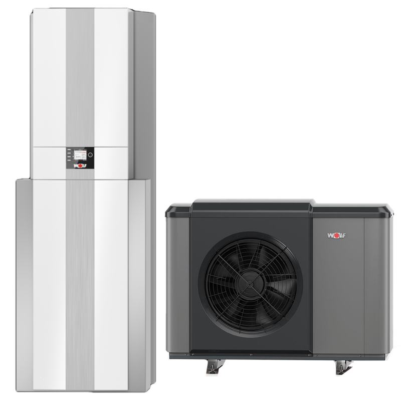Wolf Luft/Wasser-Wärmepumpen-Center CHC-Monoblock 07/200-35