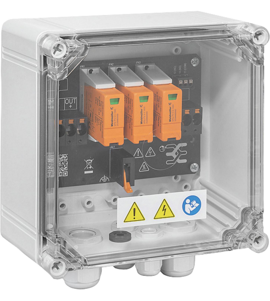 Weidmüller GAK für PV 1MPP, 2E/1A, Typ II, Push-In - 0% MwSt (Angebot gemäß §12 Abs.3 UstG)