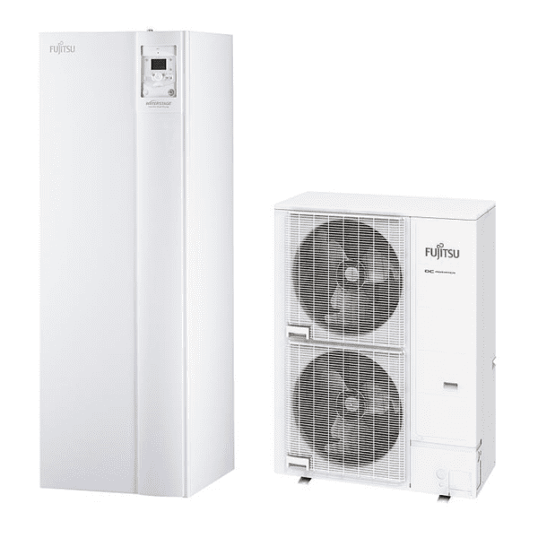 Fujitsu Splitt-Wärmepumpe Fujitsu Waterstage Super Highpower SHP 15 Duo (R 410A), WGYK170DJ9 / WOYK1