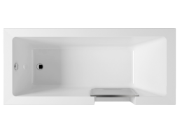 Schröder Uppsala Easy 180x80x49 cm Badewanne mit Tür rechts, Eck links
