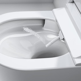 Grohe Sensia Wand-Dusch-WC mit PowerFlush Triple Vortex, mit WC-Sitz mit GROHE HyperClean, weiß