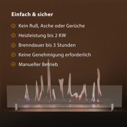 Glow Fire Vestland Ethanolkamin