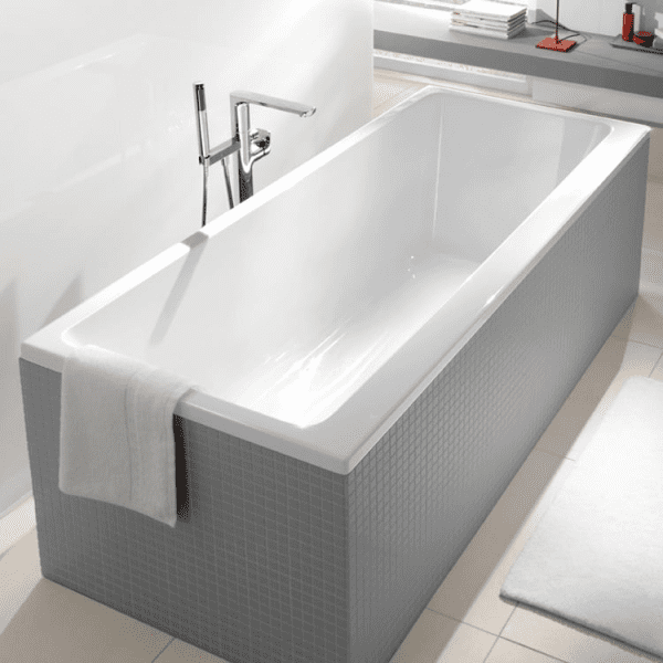 Villeroy & Boch Subway Rechteck-Badewanne, Einbau 190x90 cm weiß
