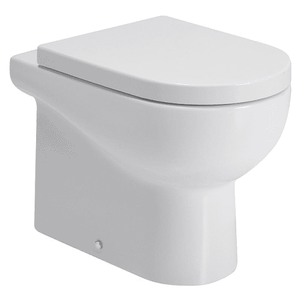 Azzurra Stand-Tiefspül-WC Nuvola 550x350 mm, spülrandlos, aus Keramik, weiß