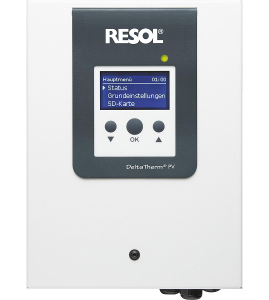 RESOL Heizungsregelung Resol DeltaTherm PV-Komplettpaket, Power-to-Heat-Regler