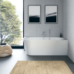 Duravit DuraSenja Eck-Badewanne 150x75cm, Ecke rechts 700577, weiß