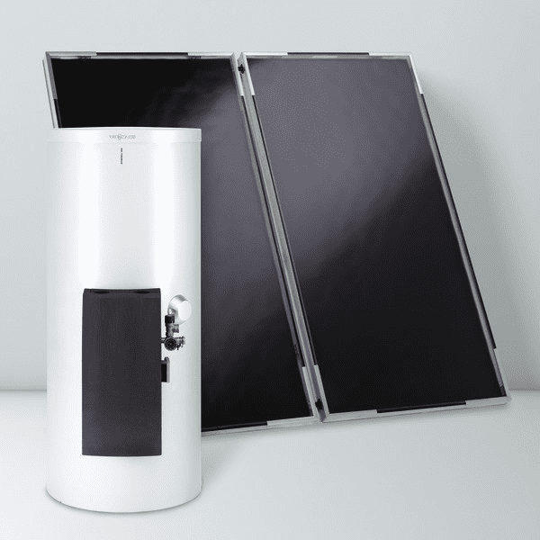 Viessmann Vitosol 141-FM, Typ SVKG Vitocell 100-W CVBA weiss, SM1A
