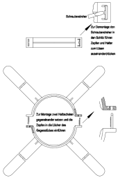 Weishaupt Abstandhalter PP DN80 für Glatt- und Flexrohr