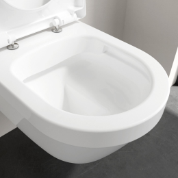 Villeroy & Boch Architectura Wand-WC mit DirectFlush mit WC-Sitz, weiß