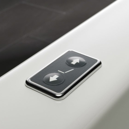 Artweger Artlift AIR Whirlpool mit Tür + Hebesitz anthrazit