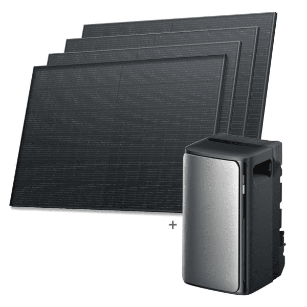 EcoFlow Stream Ultra + 4x AE Solar 440W Solarpanels Bundle - 0% MwSt (Angebot gemäß §12 Abs.3 UstG)