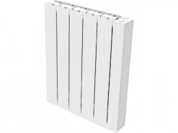 fondital Aluminium-Heizkörper Elektrisch eBlitz Wi-Fi, 750 Watt, weiß RAL 9010