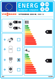 Viessmann Vitodens 200-W B2KH 2,5-32kW 3.5" und Aussentemperatursensor