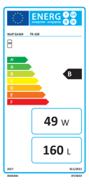 Wolf Rohrwendelspeicher TR-160 Inhalt 152L, für Brennwertkessel bis 40kW