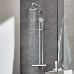 Grohe Tempesta Cosmopolitan Duschsystem 16 cm, 2 Strahlarten, verchromt