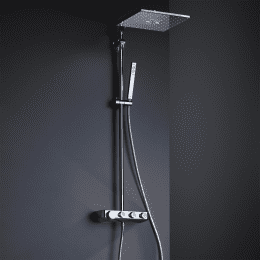 Grohe Euphoria SmartControl Duschsäule Cube 310 Duo mit Thermostatarmatur, verchromt Grohe Euphoria SmartControl Duschsäule Cube 310 Duo mit Thermostatarmatur, verchromt