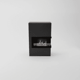 Glow Fire Halden Rechts Ethanolkamin