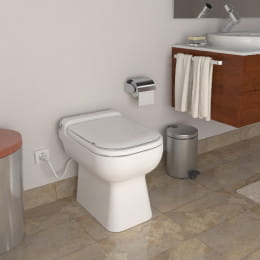 SFA Sanicompact Luxe WC mit integrierter Hebeanlage beige