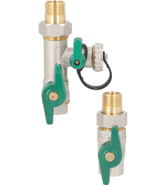 Aktionspaket Zirkulationspumpe evenes EV ZUP-T 15 Plus DN15 (1/2") IG + Anschluss_Set mit Spüleinric