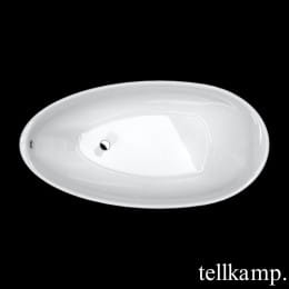 Tellkamp Neon freistehende Oval Badewanne 185 cm