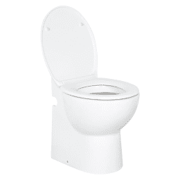 Lomac Kompakt WC Lomac Gestolette 1010 mit Hebeanlage und autom. Spülung inkl. Sitz mit Absenkaut.