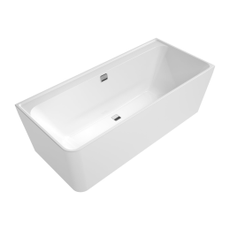 Villeroy & Boch Collaro Eck-Badewanne, mit Schürze 180x80 cm weiß