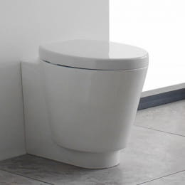 Scarabeo Wish Stand-Tiefspül-WC weiß 57 x 35 cm