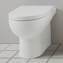 Azzurra Stand-Tiefspül-WC Nuvola 550x350 mm, spülrandlos, aus Keramik, weiß