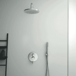 Ideal Standard CeraLine Duschset mit Unterputzarmatur, Durchmesser 20 cm, Chrom