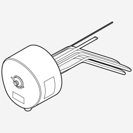 Weishaupt E-Heizeinsatz TW F180 3kW 230V E T F #1 3,0 KW, 230V für WMS