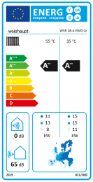Weishaupt Luft/Wasser-Splitblockwärmepumpe Splitblock WSB 18-A-RMD-AI