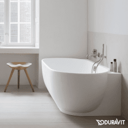 Duravit Luv Whirlwanne mit Air-System 185 x 95 cm Ecke links