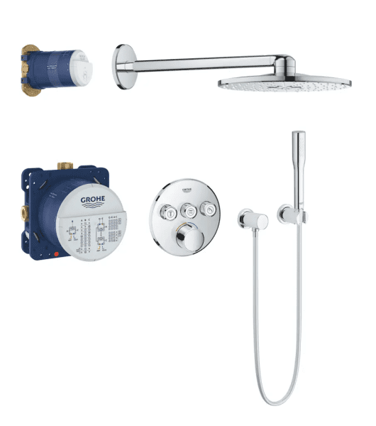 Grohe SmartControl Perfect Duschset mit Unterputzarmatur 310, verchromt