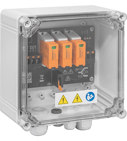 Weidmüller GAK für PV 1MPP, 2E/1A, Typ I+II, Push-In - 0% MwSt (Angebot gemäß §12 Abs.3 UstG)