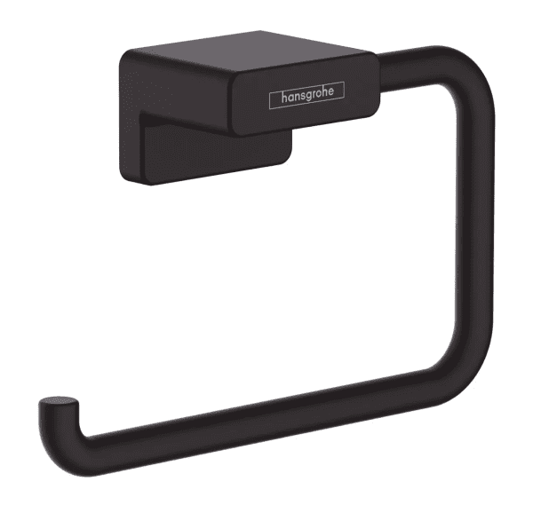 Hansgrohe AddStoris Papierrollenhalter, schwarz matt
