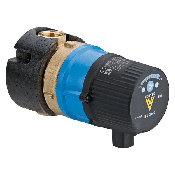 VORTEX Trinkwasser-Zirkulationspumpe Vortex BWO 155 R ERT mit Regelthermostat