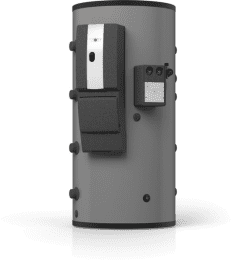 WOLF Schichten-Pufferspeicher BSP-1000 – mit 1 Wärmetauscher und Frischwasserstation FWS-2-60