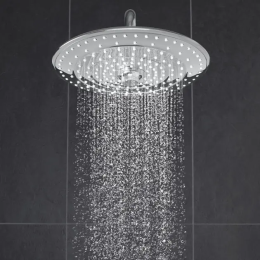 Grohe Kopfbrause 260, Ausladung 38 cm, 3 Strahlen, verchromt