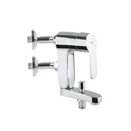 Grohe Eurostyle Cosmopolitan Badewannen-Einhebelmischer Vertica, Chrom