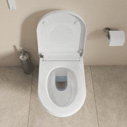 Duravit SensoWash D-Neo Wand-Dusch-WC Compact mit WC-Sitz mit DuraShield, weiß