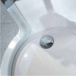 Artweger Twinline 1 Air Whirlpool eckig mit mechanischer Verriegelung