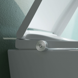 LAUFEN Cleanet Pro Stand-Dusch-WC mit WC-Sitz weiß