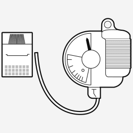 Weishaupt Frostschutzprüfer für Tyfocor L (-40°C) mit Indikatorstäbchen zur pH-Messung