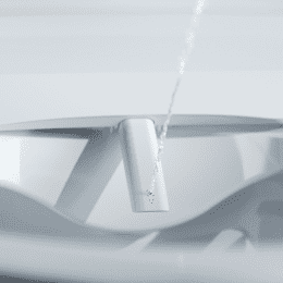 LAUFEN Cleanet Pro Stand-Dusch-WC mit WC-Sitz weiß