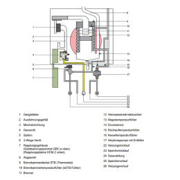 WOLF Gasbrennwert-Heiztherme CGB-2-14 ComfortLine, mit hocheff. Heizkreispumpe