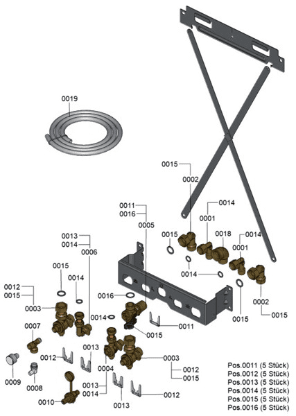 Viessmann Montagehilfe Aufputz Kombi EU/CH
